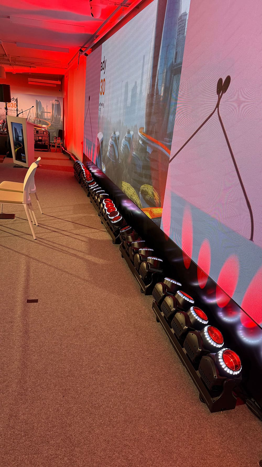 Evento privado ACME Tornado iluminaria 04 Evento privado ACME Tornado iluminaria 04