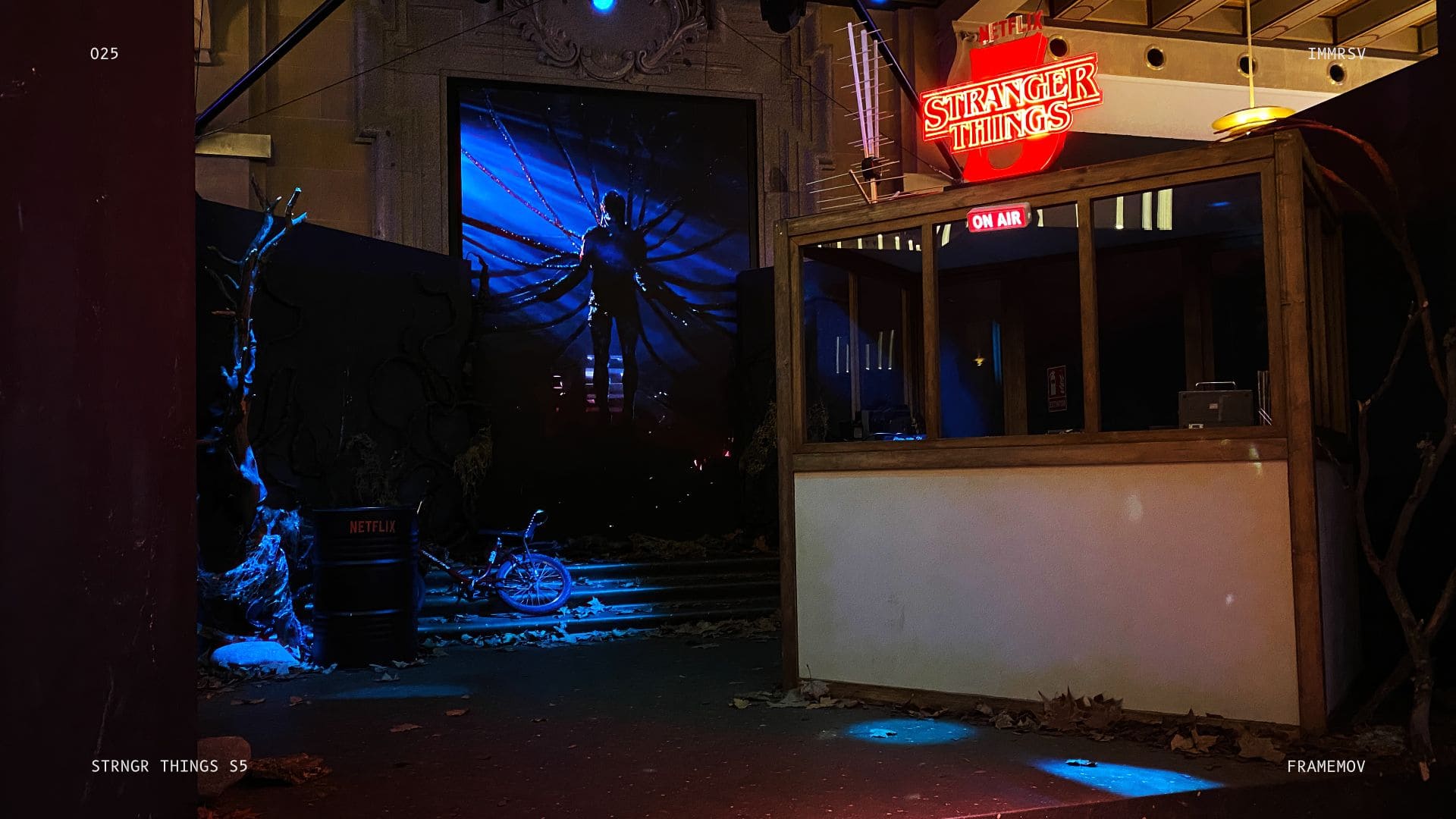 Stranger Things Experiencia inmersiva Madrid Movistar Upside Down Netflix 06 Stranger Things Experiencia inmersiva Madrid Movistar Upside Down Netflix 06