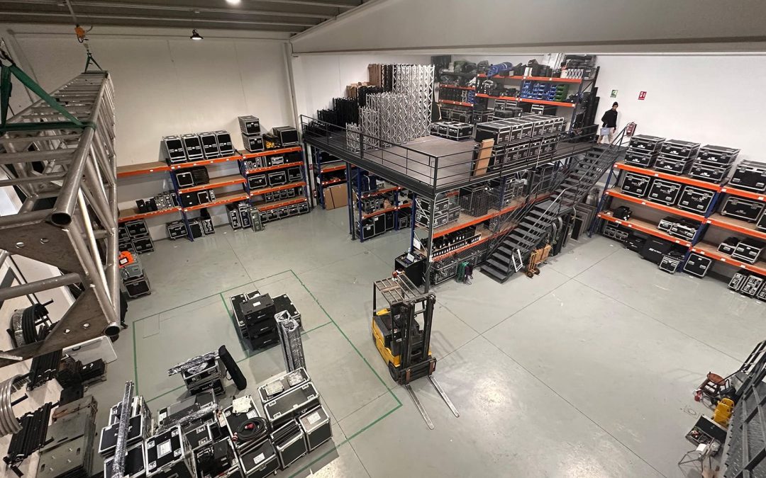 La gestión de almacén: el motor silencioso de un evento perfecto